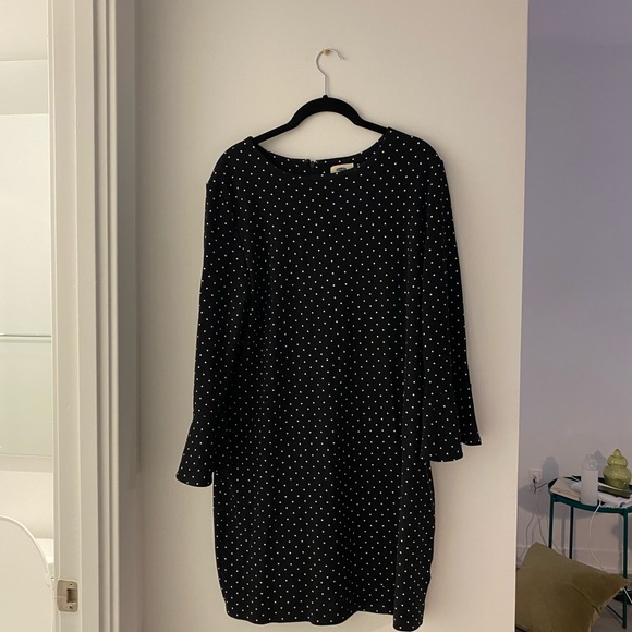 Old Navy | Polka Dot Bell Sleeve Dress | L - Picture 3 of 5